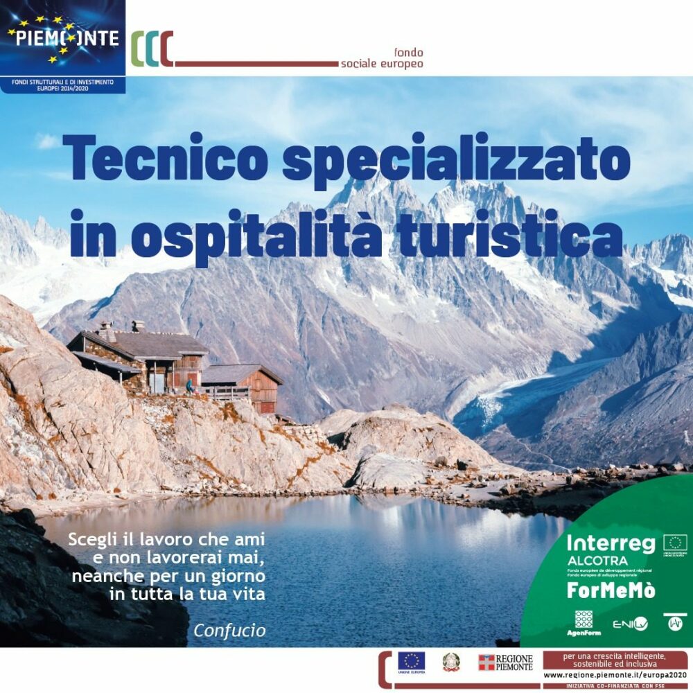 Corso “Tecnico specializzato in Ospitalità turistica”