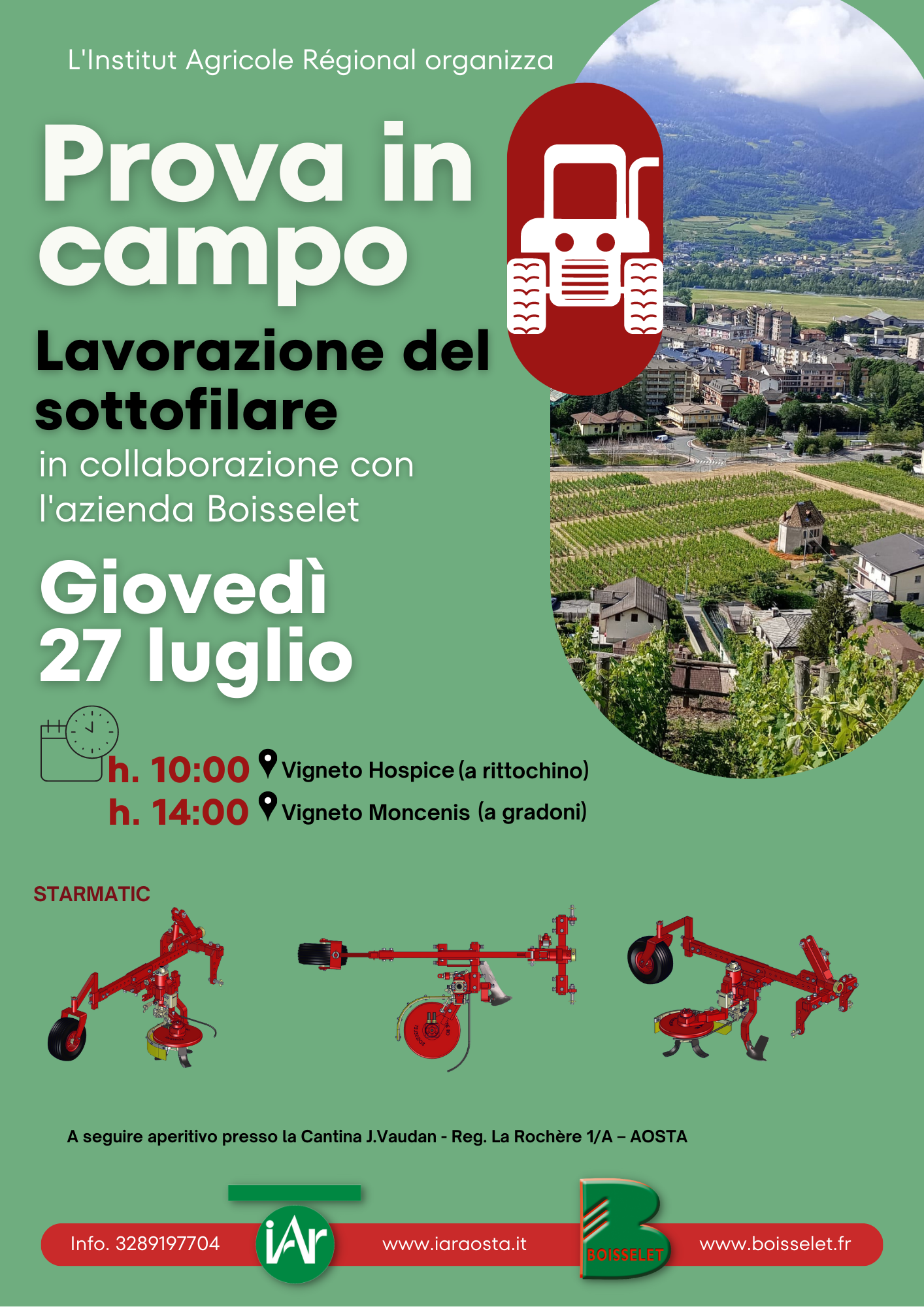 Lavorazione del sottofilare, in collaborazione con l’azienda Boisselet