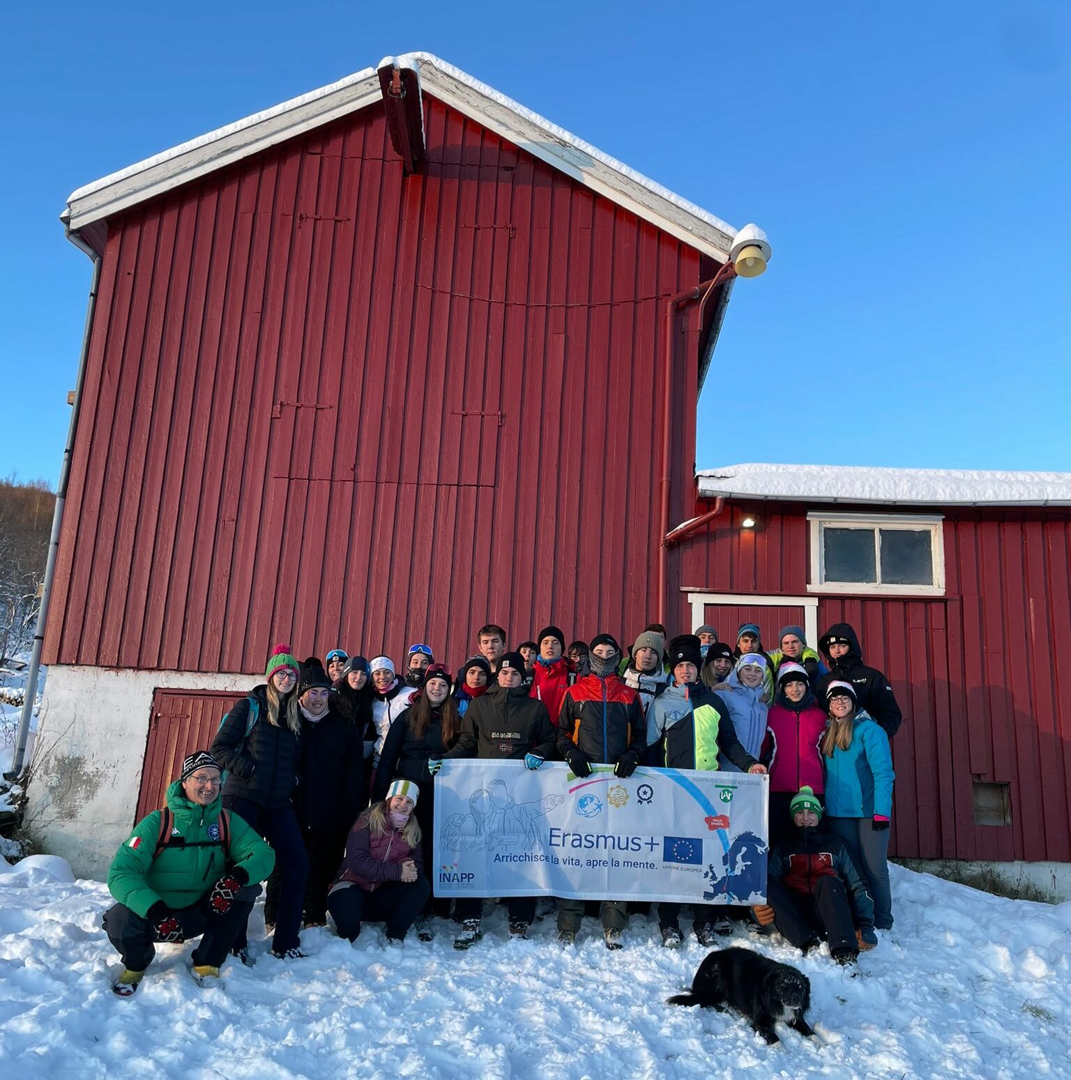 Erasmus VET, un ponte verso il Nord: gli studenti dello IAR in mobilità a Misvær (Norvegia)